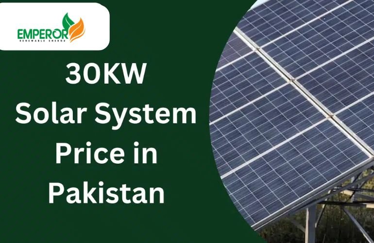 30KW Solar System Price in Pakistan