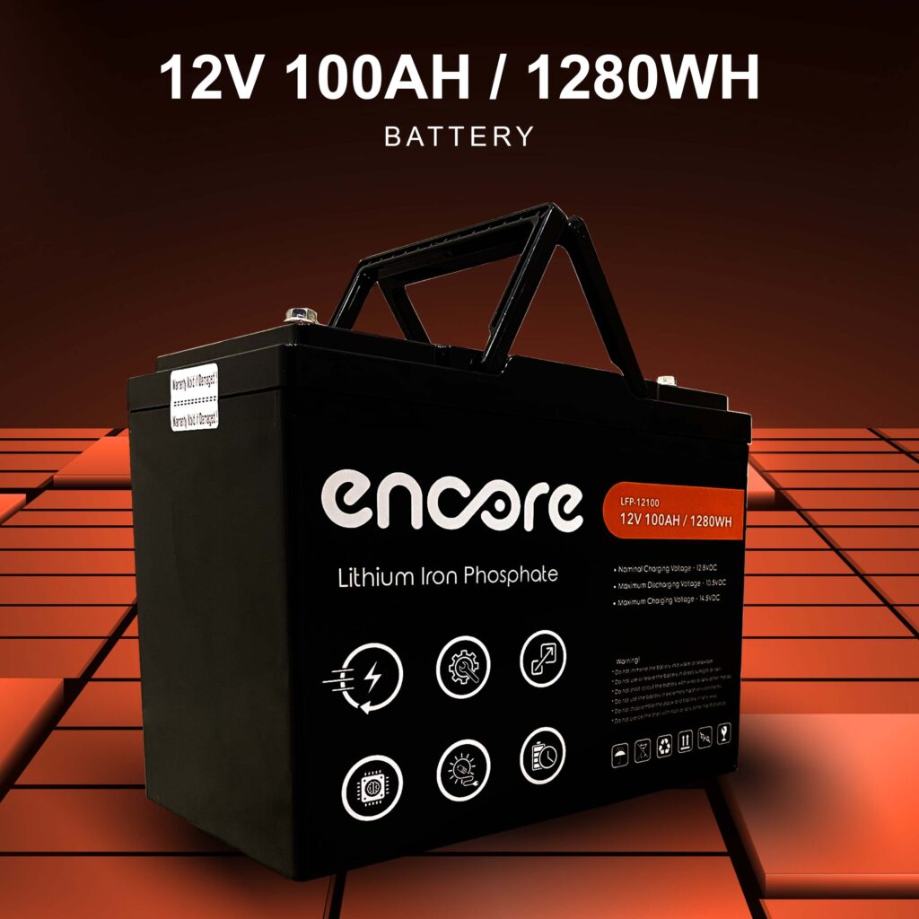 12V 100AH / 1280WH Encore Battery