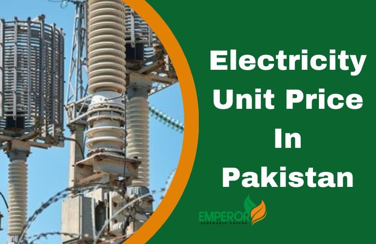 Electricity Unit Price in Pakistan