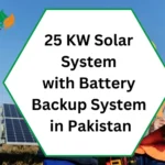 25 KW Solar System with Battery Backup System in Pakistan