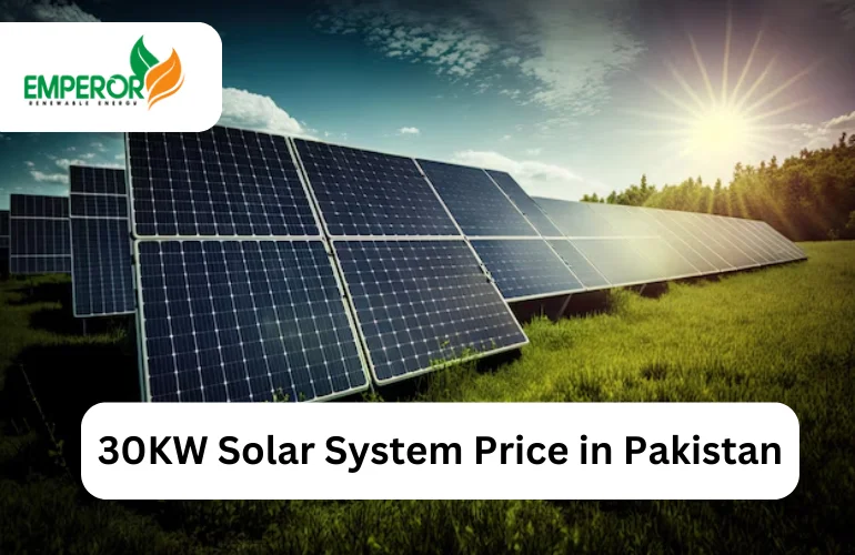 30KW Solar System Price in Pakistan